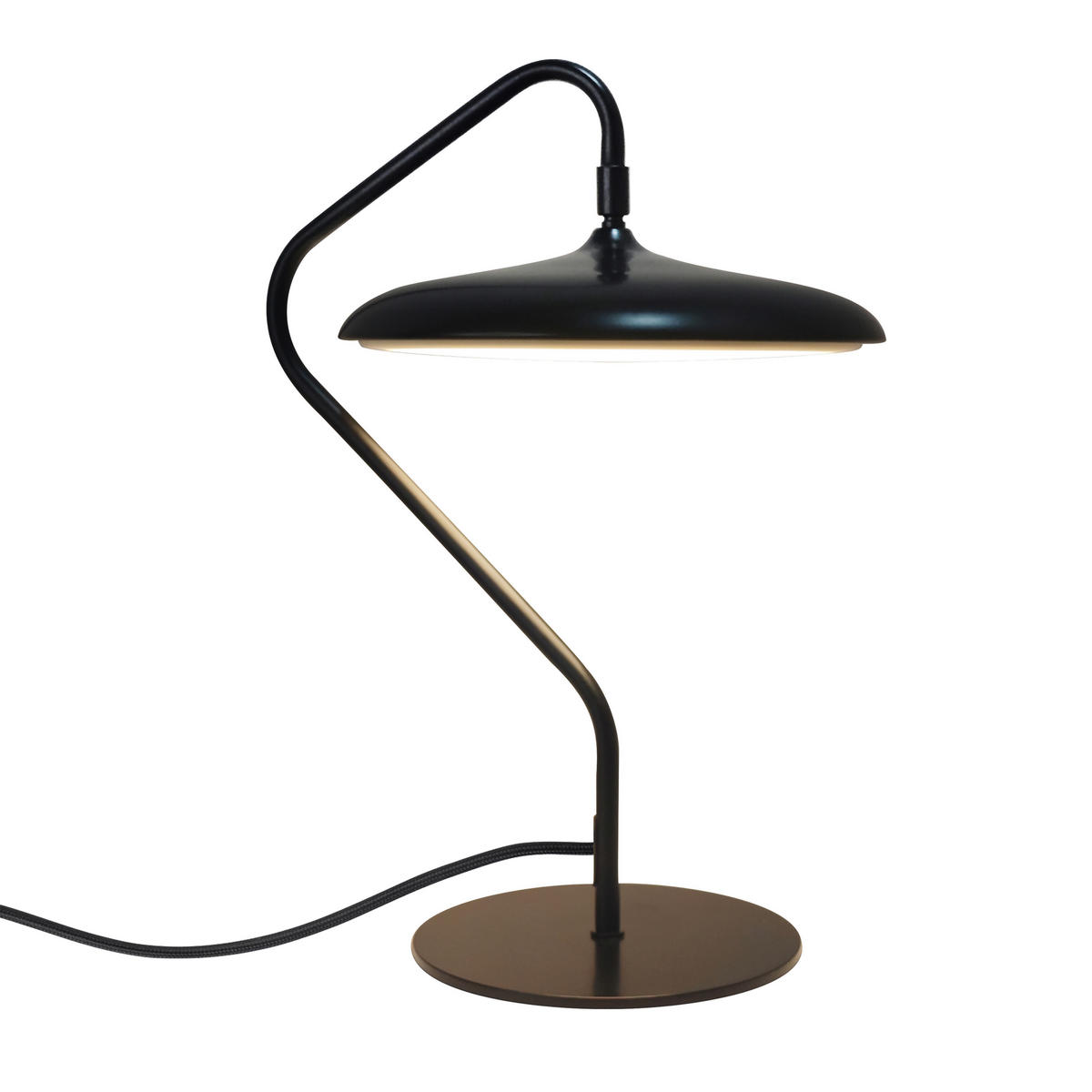 LED-TISCHLEUCHTE 30,5/41 cm   - Schwarz, Design, Metall (30,5/41cm) - Nordlux