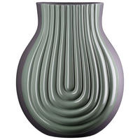 DEKOVASE  - Graublau/Mintgrün, Basics, Keramik (25/31/14cm)