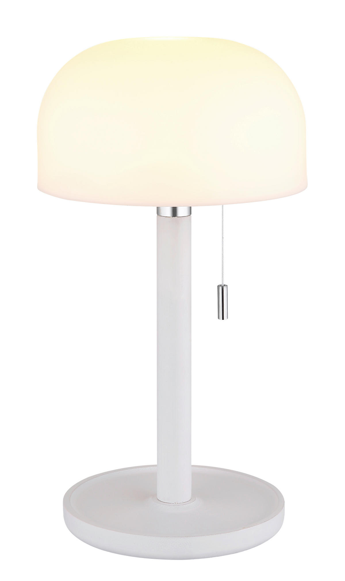 NAMIZNA SVETILKA ZA POLNJENJE  NORMAN      15/28 cm       - bela/opal, Konvencionalno, umetna masa/les (15/28cm) - Globo