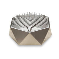 TISCHGRILL SVENSKAV TABLATOP GRILL ES 2562  - Edelstahlfarben, Basics, Metall (37/17/37cm)