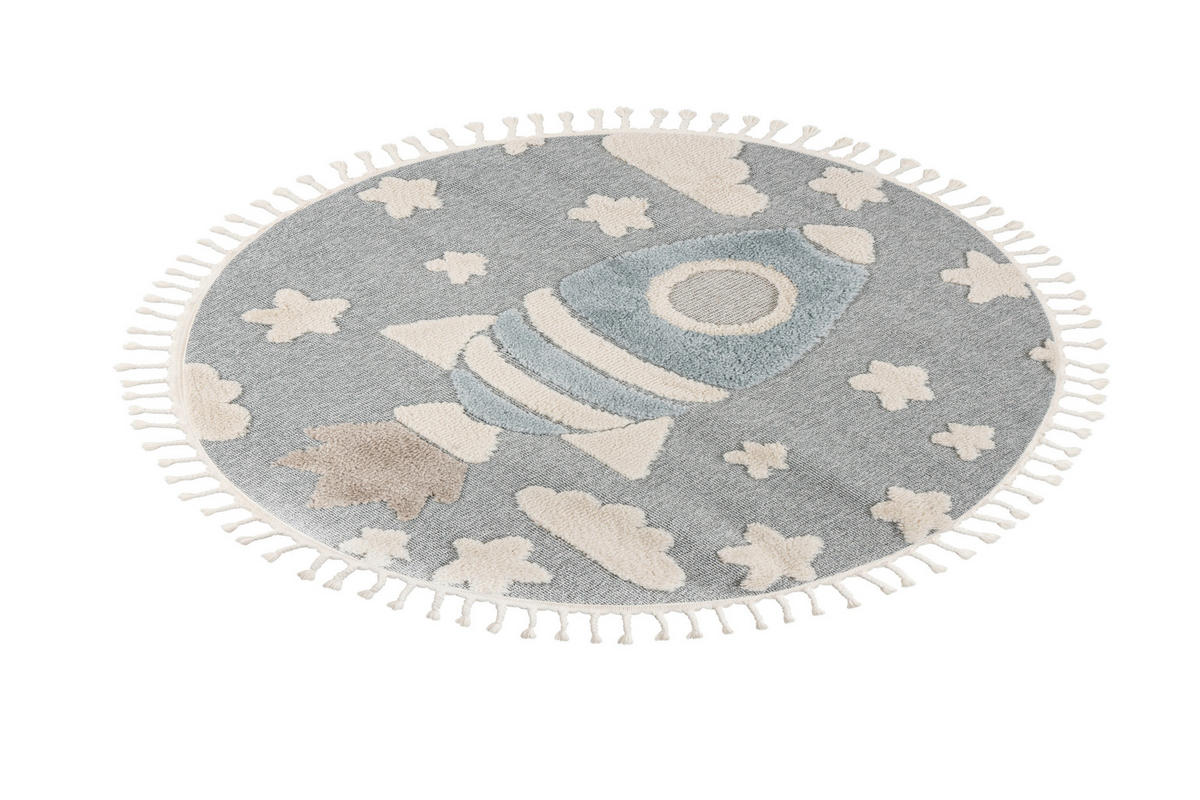 KINDERTEPPICH 133 cm My Fano  - Multicolor, Design, Textil (133cm) - Obsession