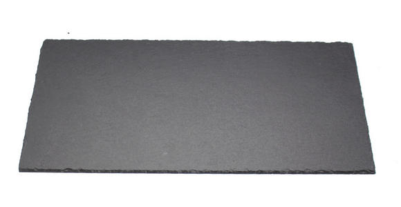 PLATZTELLER 20/40 cm  - Schwarz, Basics, Stein (20/40cm) - Ambia Home