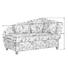 RECAMIERE in Textil Braun, Grau - Buchefarben/Braun, Design, Holz/Textil (180(210)/97/85cm) - Novel RECAMIERE in Textil Braun, Grau - Buchefarben/Braun, Design, Holz/Textil (180(210)/97/85cm) - Novel