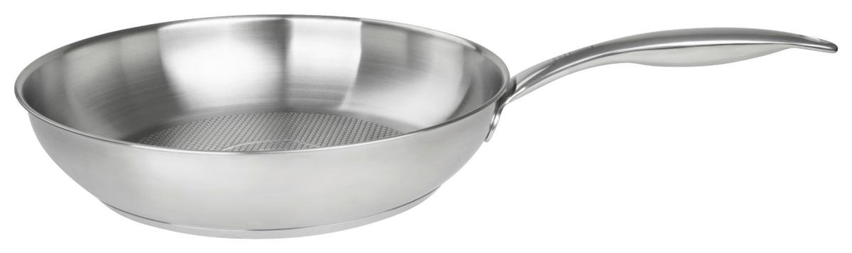 BRATPFANNE München 28 cm  - Silberfarben, Design, Metall (28cm) - Chefkoch+Fackelmann