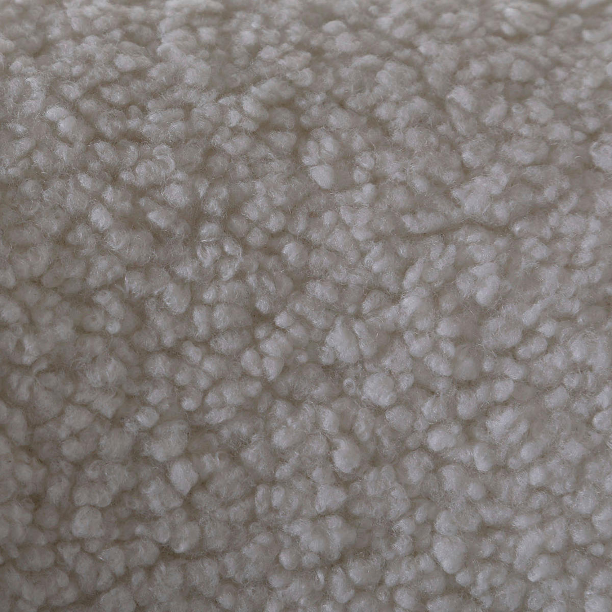 SCHAUKELSTUHL in Teddystoff Weiß  - Eichefarben/Schwarz, Design, Holz/Textil (75/88/105cm) - Carryhome