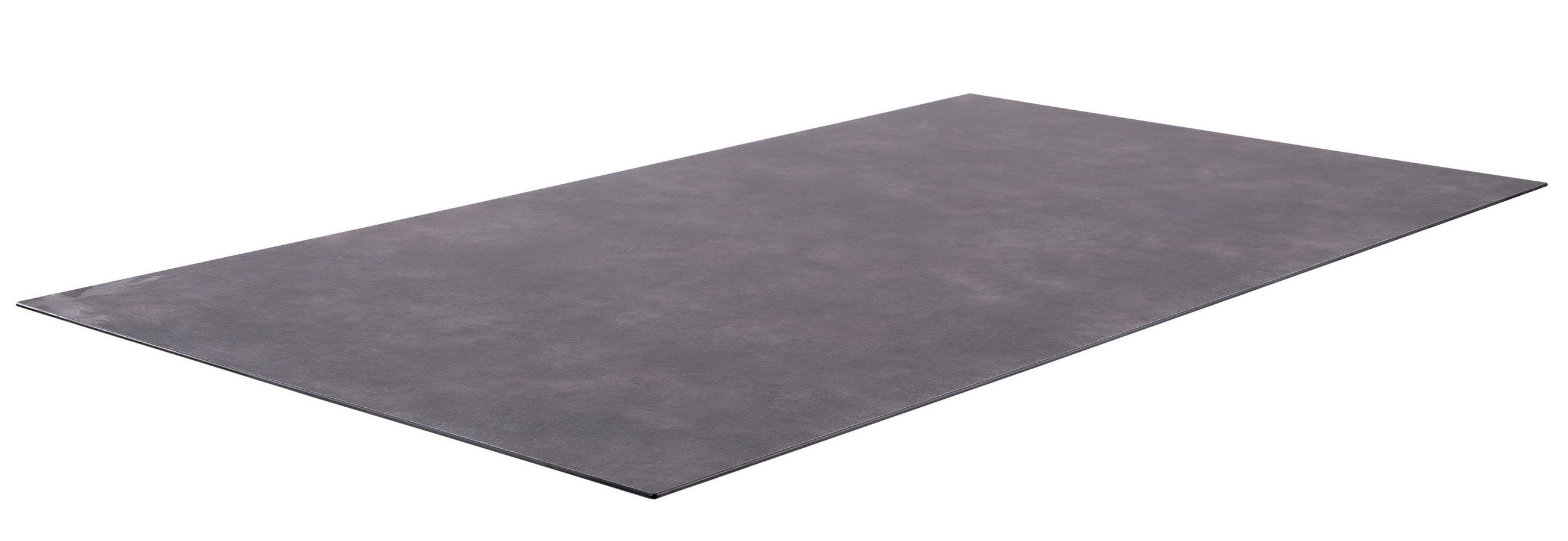 GARTENTISCHPLATTE 210/100/1,3 cm Kunststoff  - Anthrazit, Design, Kunststoff (210/100/1,3cm) - Zebra 