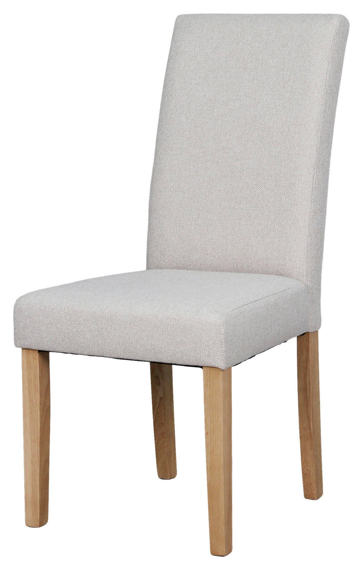 STUHL-SET - Taupe/Braun, MODERN, Holz/Textil (47/99,5/60cm) - MID.YOU