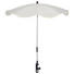 SLUNEČNÍK DO DĚTSKÉHO KOČÁRKU - barvy stříbra/béžová, Basics, kov/textilie (78cm) - My Baby Lou SLUNEČNÍK DO DĚTSKÉHO KOČÁRKU - barvy stříbra/béžová, Basics, kov/textilie (78cm) - My Baby Lou