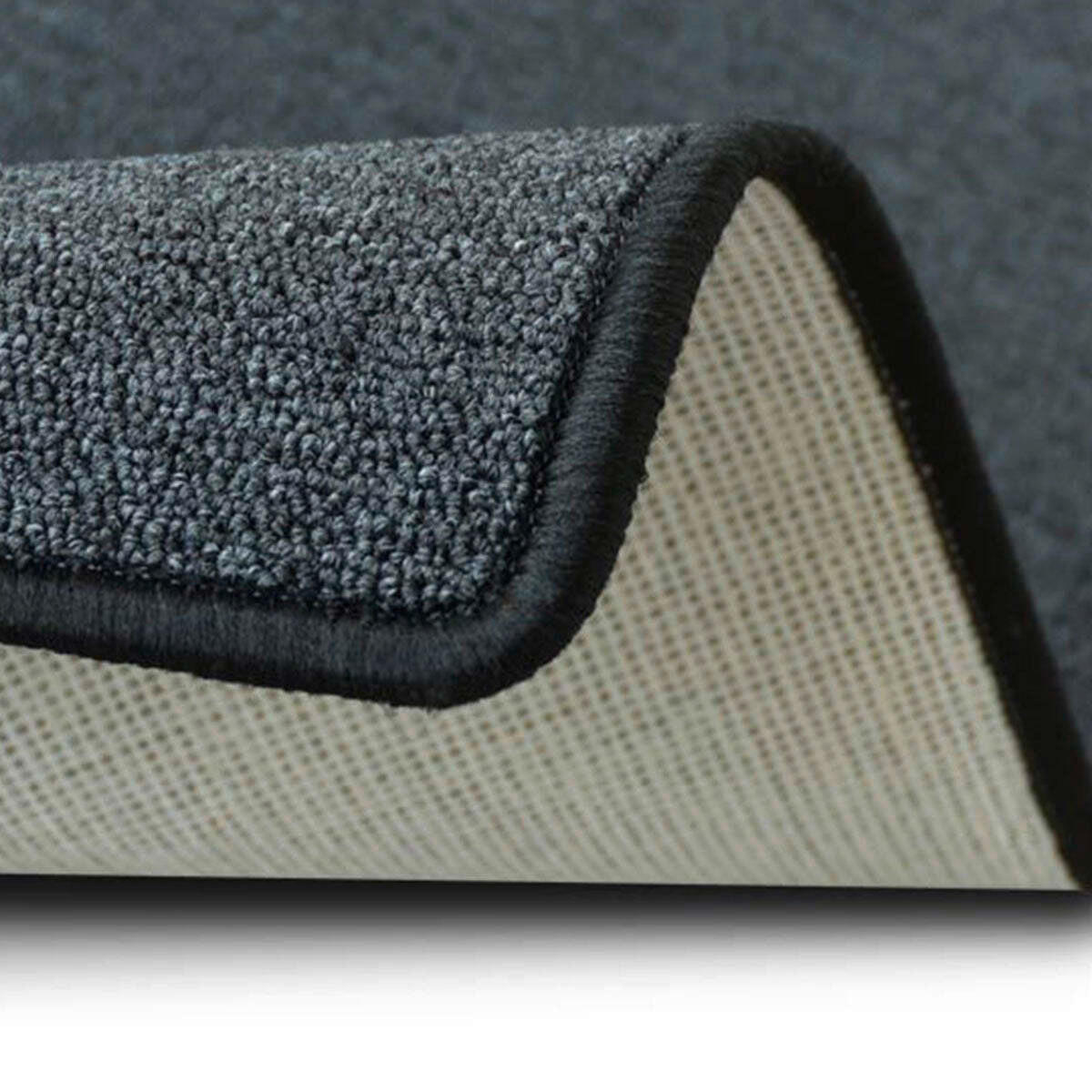 LÄUFER 80/700 cm London Grau  - Grau, Basics, Kunststoff/Textil (80/700cm)