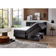 BOXSPRINGBETT 180/200 cm  in Anthrazit  - Anthrazit/Schwarz, KONVENTIONELL, Kunststoff/Textil (180/200cm) - Carryhome