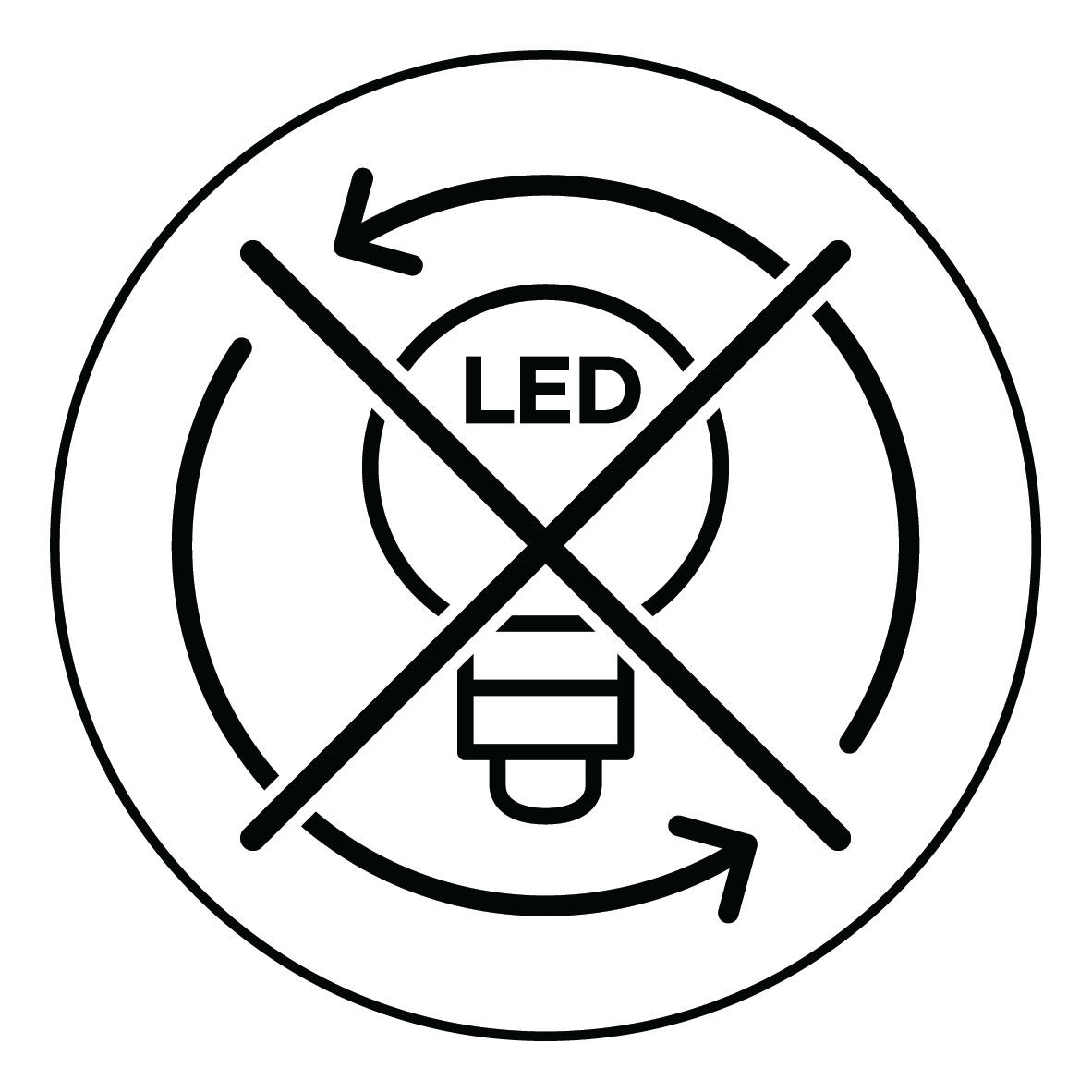 LED-DECKENLEUCHTE  - Chromfarben/Weiß, Basics, Kunststoff (21,0/5,0cm) - Novel