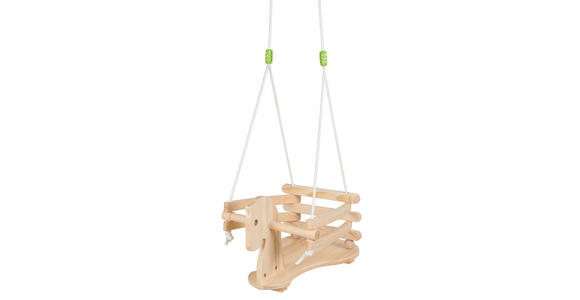 BABYSCHAUKEL - Grau, Trend, Holz/Kunststoff (46/37/33cm) - My Baby Lou