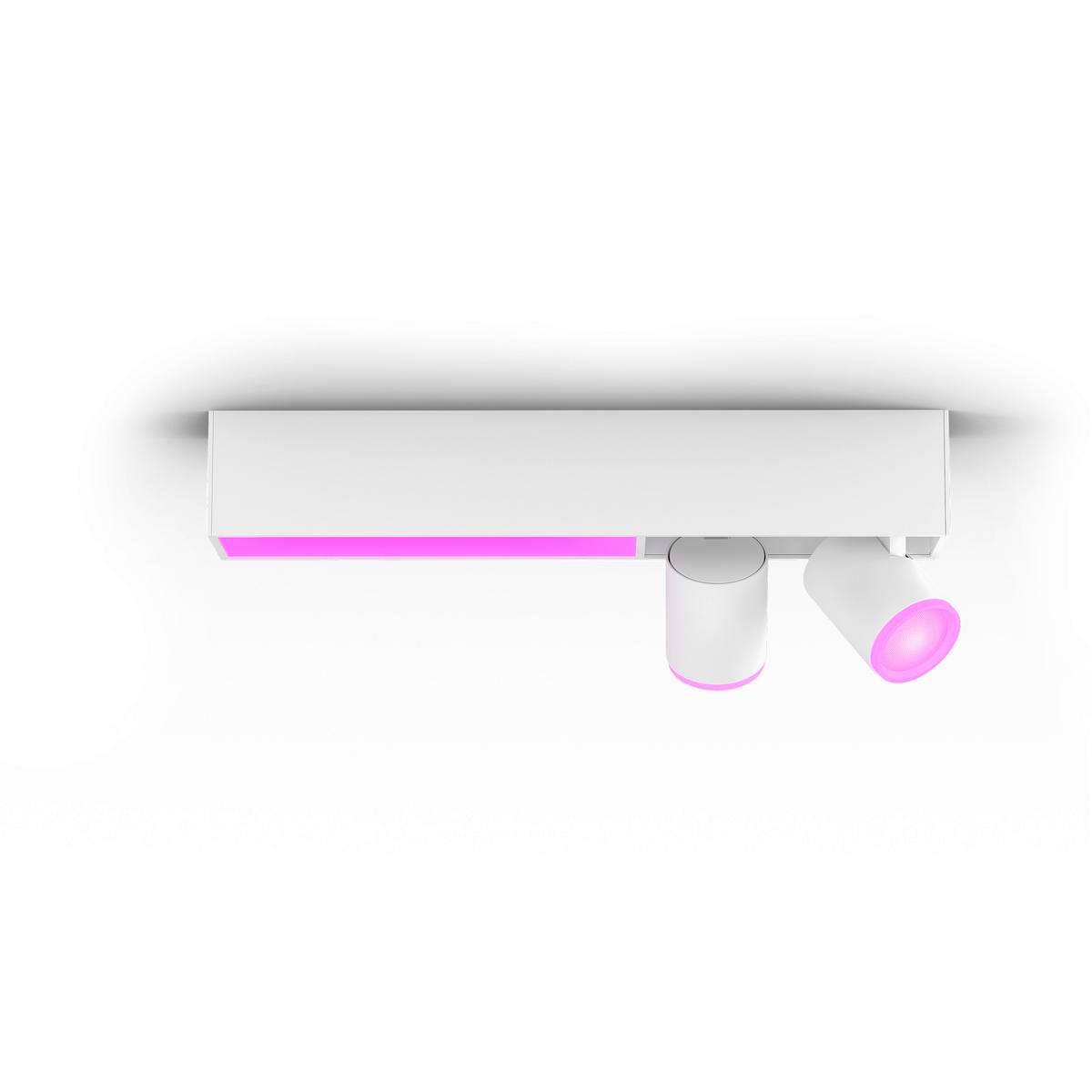 LED-DECKENLEUCHTE    40,80/12,70/8,50 cm  - Weiss, Konventionell, Metall (40,80/12,70/8,50cm) - Philips HUE