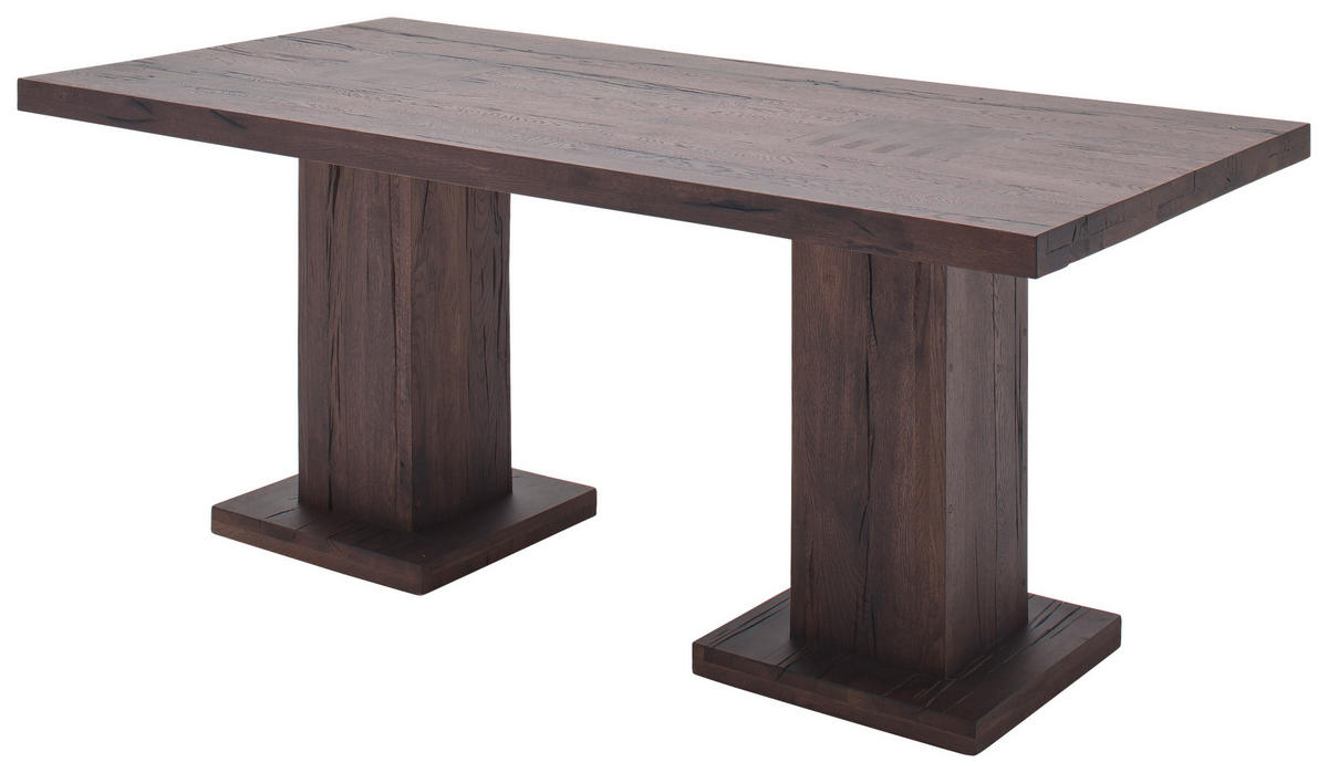 ESSTISCH Eiche massiv rechteckig  - KONVENTIONELL, Holz (180/90/76cm) - Landscape