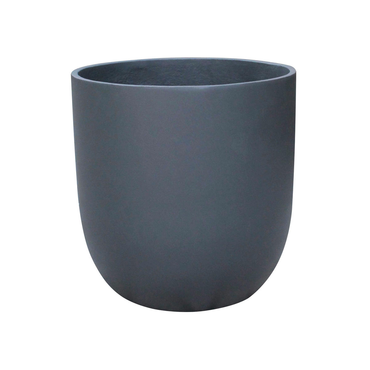 OBAL NA KVETINÁČ keramika, 35/35 cm - tmavosivá, Basics, keramika (35/35cm) - Ambia Home