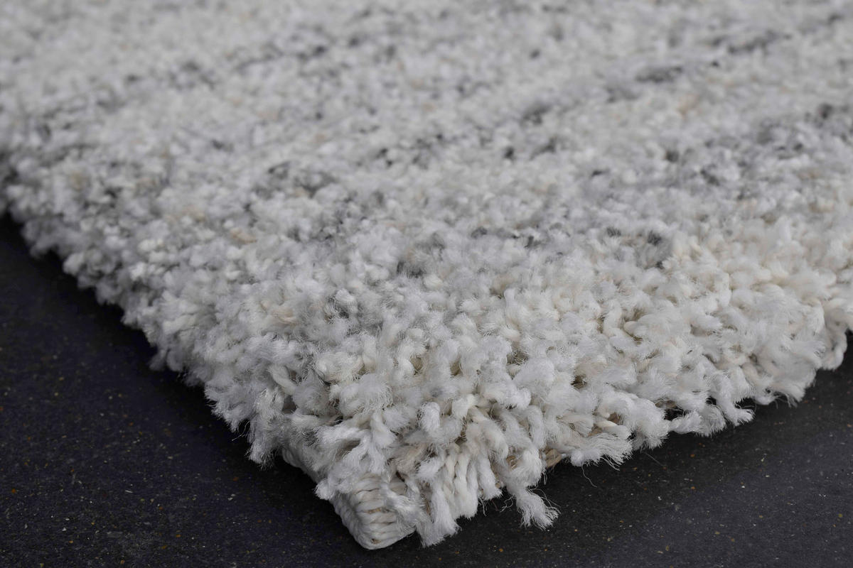 WEBTEPPICH Wohnzimmer 133/195 cm Spring Creme, Grau, Beige rechteckig  - Beige/Creme, KONVENTIONELL, Textil (133/195cm) - Novel