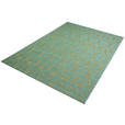 OUTDOORTEPPICH 123/180 cm Celeste Petrol, Sahara  - Petrol/Sahara, Trend, Textil (123/180cm) - Dieter Knoll