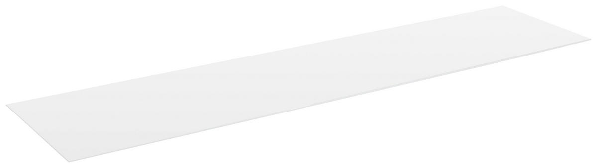 OBERPLATTE  Glas  Weiß  - Weiß, Basics, Glas (181/40,50/0,40cm) - Voleo