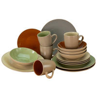 KOMPLETT SERVIS 16 delar  - multicolor, Basics, keramik (32,5/31/31cm) - Creatable