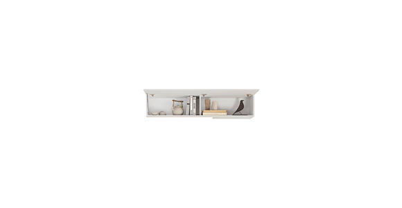 HÄNGEELEMENT Weiß Hochglanz 138/29/30 cm - Weiß Hochglanz, MODERN, Holzwerkstoff (138/29/30cm) - Carryhome