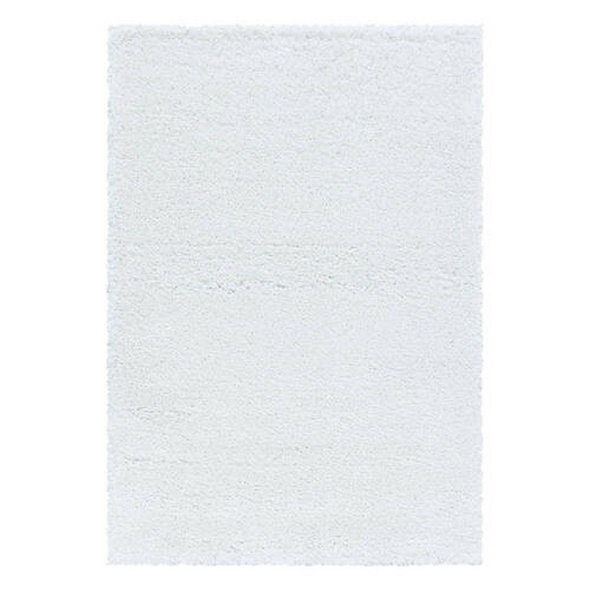 HOCHFLORTEPPICH 200/290 cm Fluffy 3500 Weiß Weiß  - Weiß, Basics, Textil (200/290cm)
