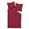 BETTWÄSCHE Giacomo Makosatin 135/200 cm  - Bordeaux, Basics, Textil (135/200cm) - Janine