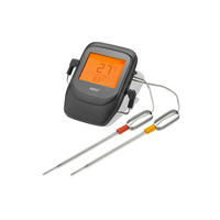 TERMOMETER ZA MESO - barve nerjavečega jekla/siva, Basics, kovina/umetna masa (8/11,5/2,5cm) - Gefu