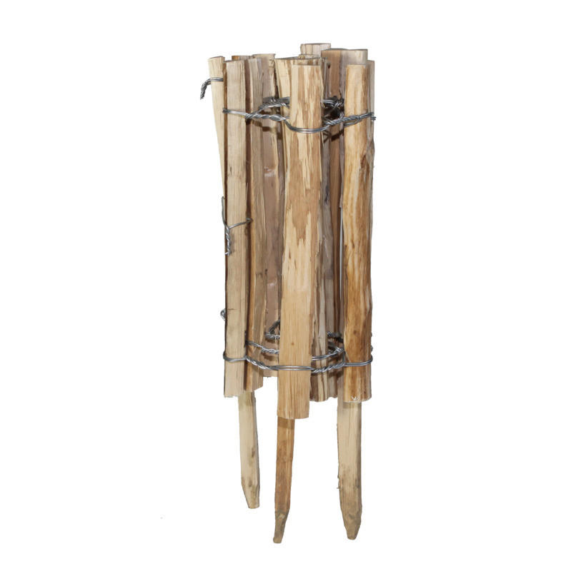 BEETEINFASSUNG - Naturfarben, Basics, Holz (120/33/50cm)