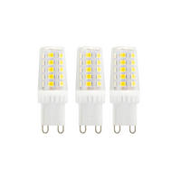 3-AS LED IZZÓ SZETT   3,5 W G9  - áttetsző/fehér, Basics, műanyag (1,6/4,9cm) - Boxxx