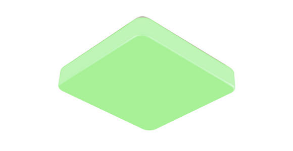 LED-Deckenleuchte Jona - Weiß, MODERN, Kunststoff/Metall (26/26/6cm) - Luca Bessoni