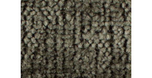 ECKSOFA in Chenille Olivgrün  - Schwarz/Olivgrün, MODERN, Textil/Metall (290/182cm) - Hom`in