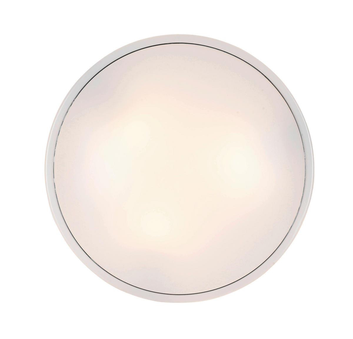 SVJETILJKA STROPNA  - bijela/boje kroma, Basics, metal/plastika (49/9cm) - Boxxx