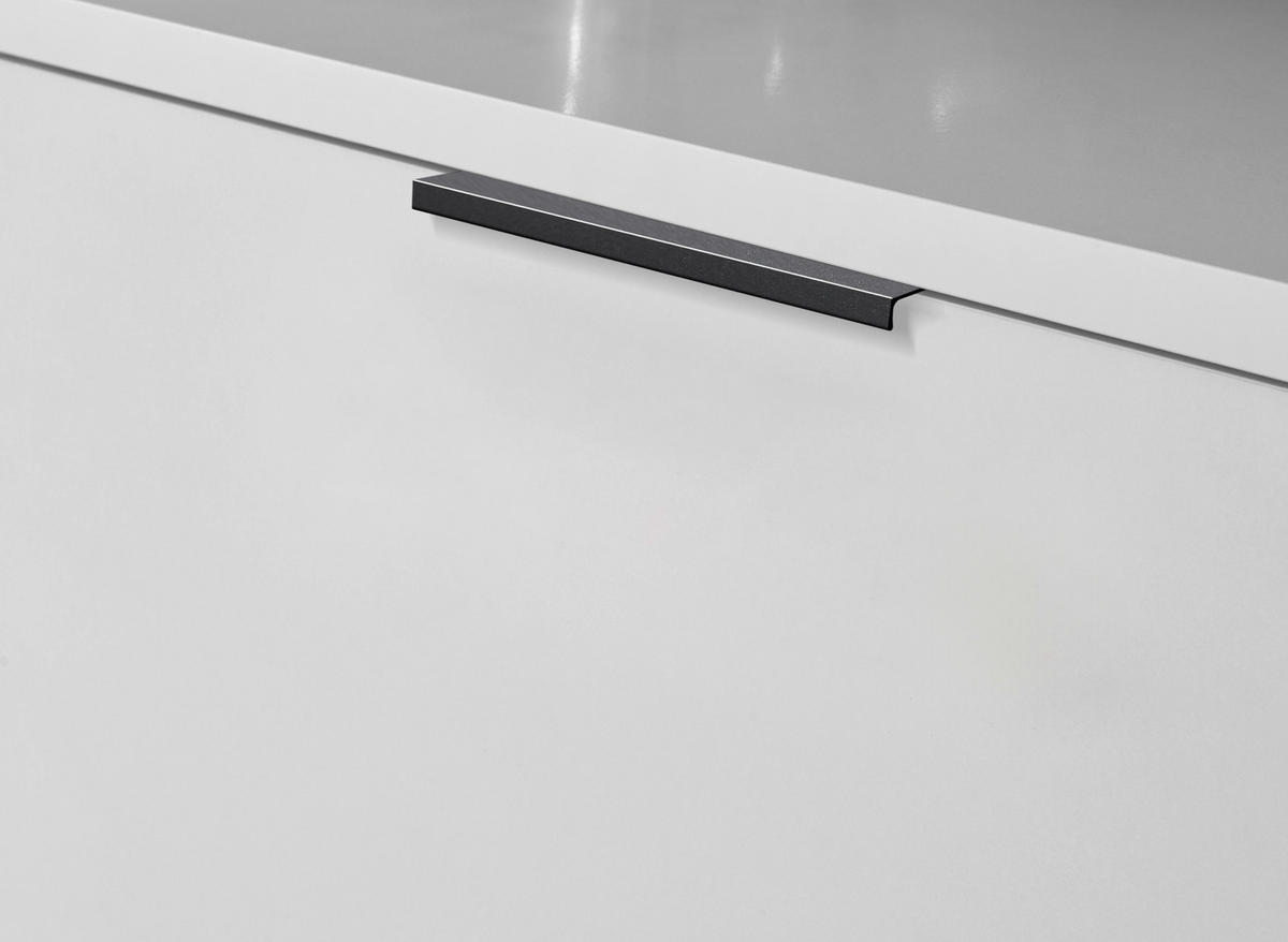 WASCHBECKENUNTERSCHRANK 70/60/35 cm  - Schwarz/Weiß, KONVENTIONELL, Holzwerkstoff/Kunststoff (70/60/35cm) - Xora