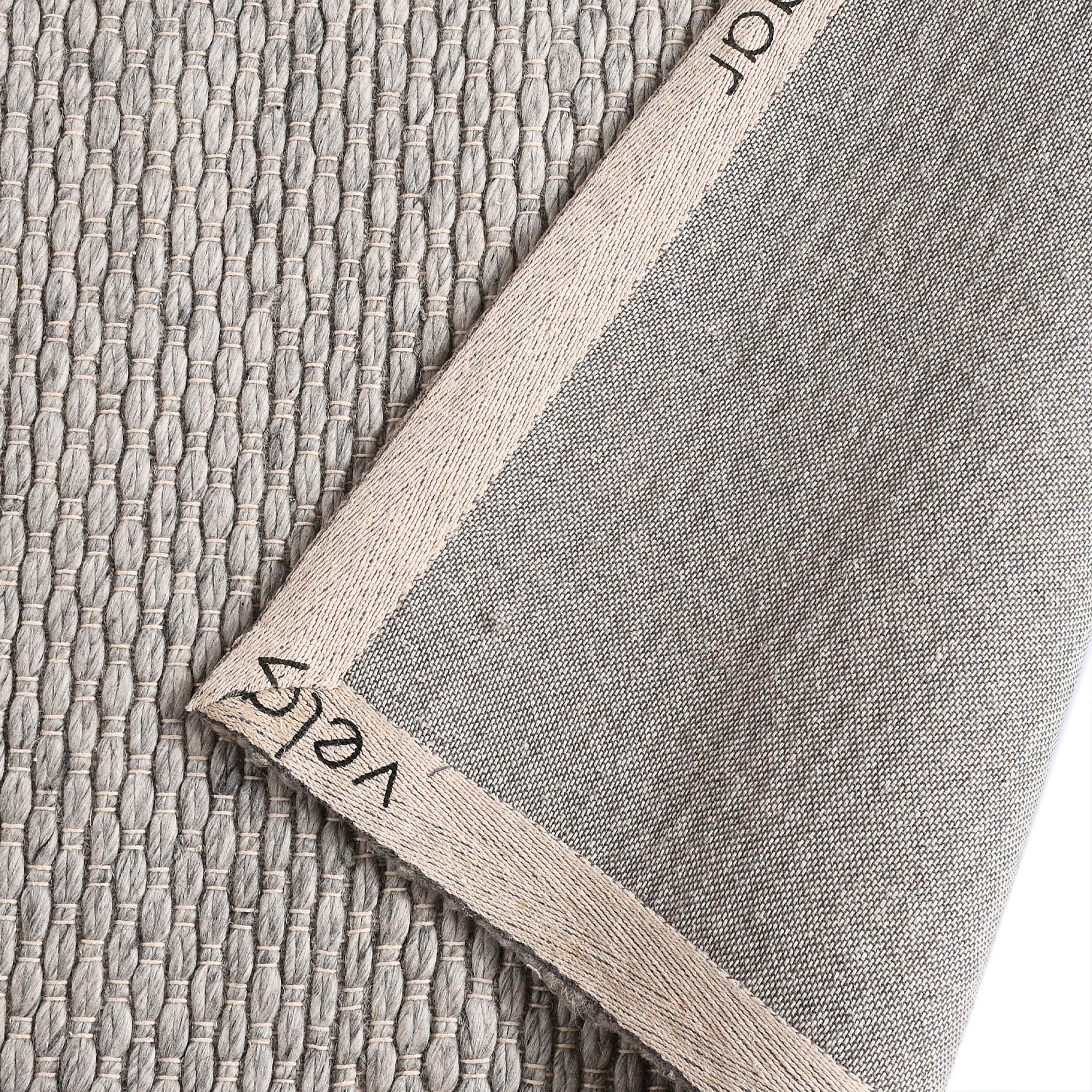 WOLLTEPPICH 160/230 cm  - Grau, Basics, Textil (160/230cm)