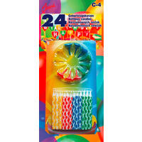 SZÜLETÉSNAPI GYERTYÁK - Basics (5/8cm) - Alvarak