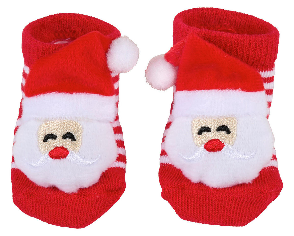 BABYBEKLEIDUNGSSET 3-teilig  - Rot, Textil - X-Mas