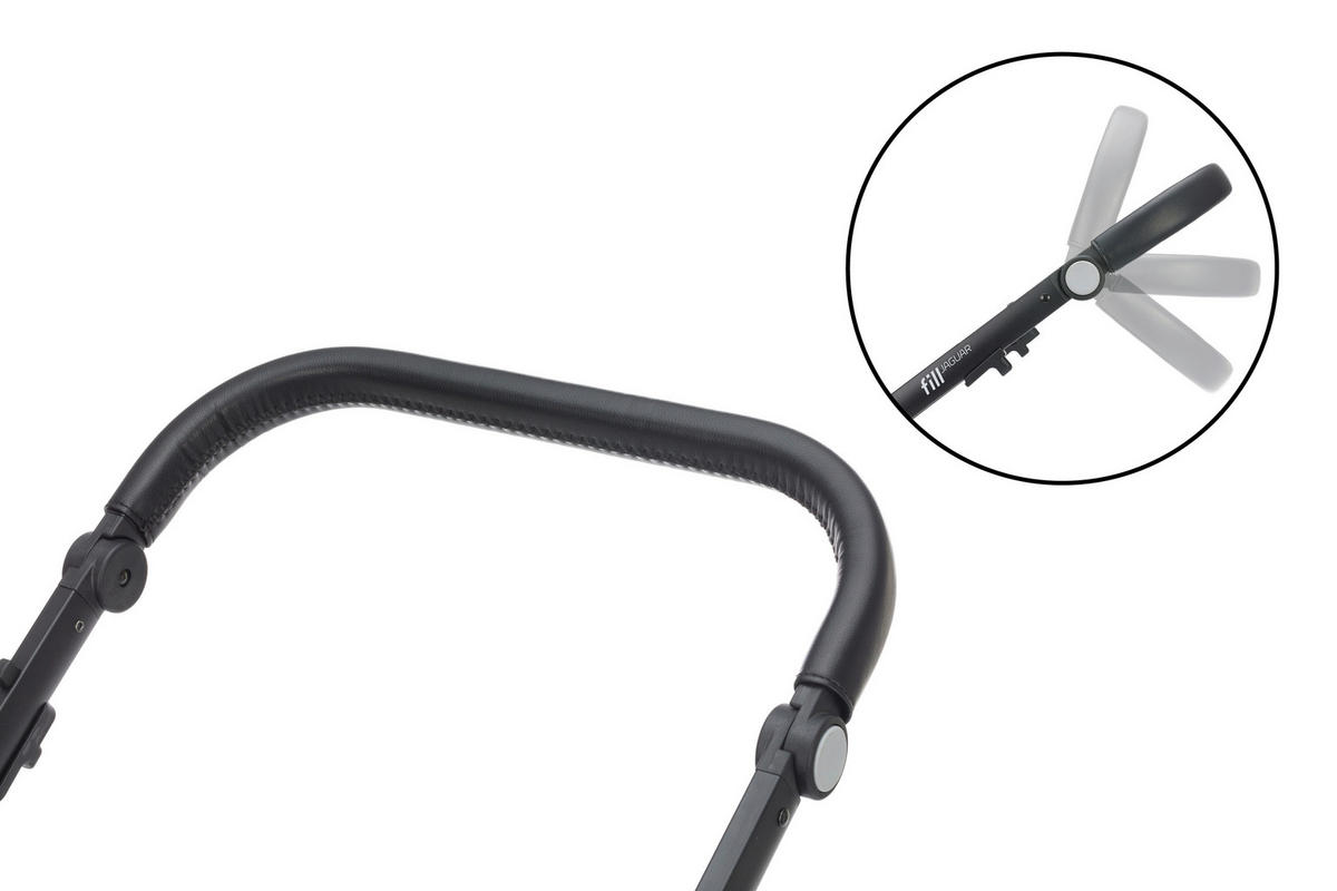 SET DJEČJIH KOLICA  JAGUAR  - zelena/crna, Basics, tekstil/metal (50/45/85cm) - Fillikid