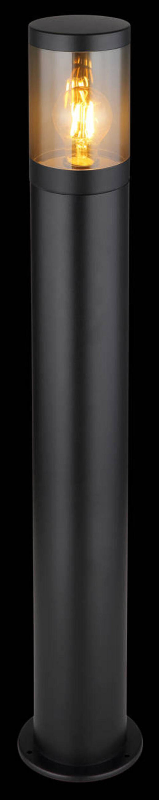 AUßENLEUCHTE Xeloo 14/80 cm   - Schwarz, Basics, Kunststoff/Metall (14/80cm) - Globo