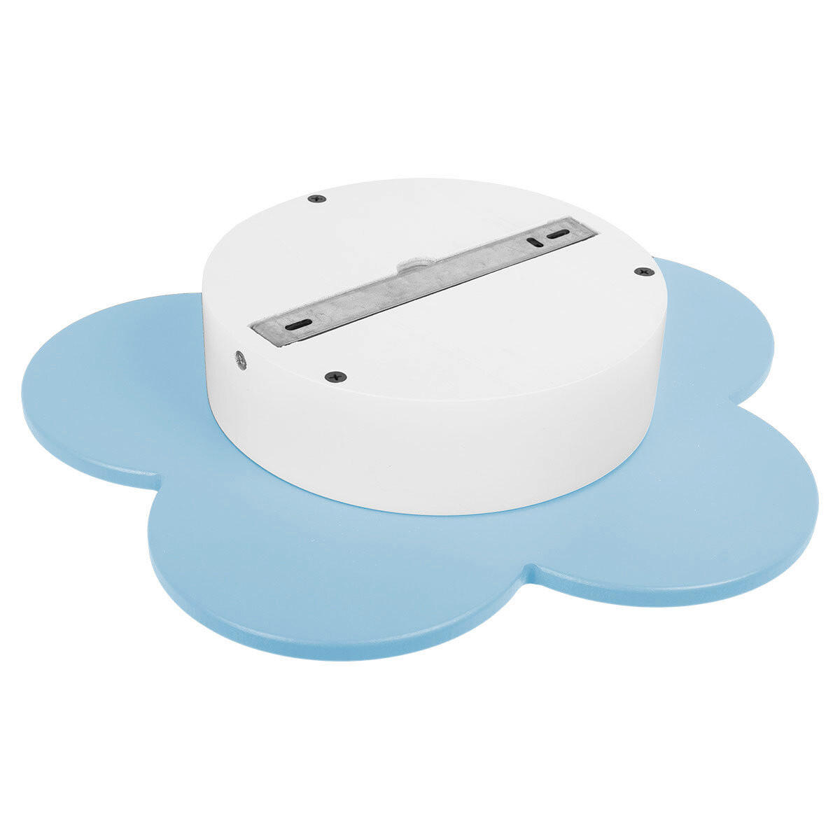 KINDERDECKENLEUCHTE Fiore 33/20 cm  - Hellblau, Basics, Holzwerkstoff/Kunststoff (33/20cm)