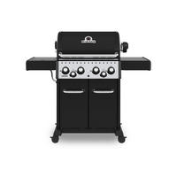 PLINSKI ŽAR  CROWN - srebrne barve/črna, Basics, kovina (145/116/61cm) - Broil King