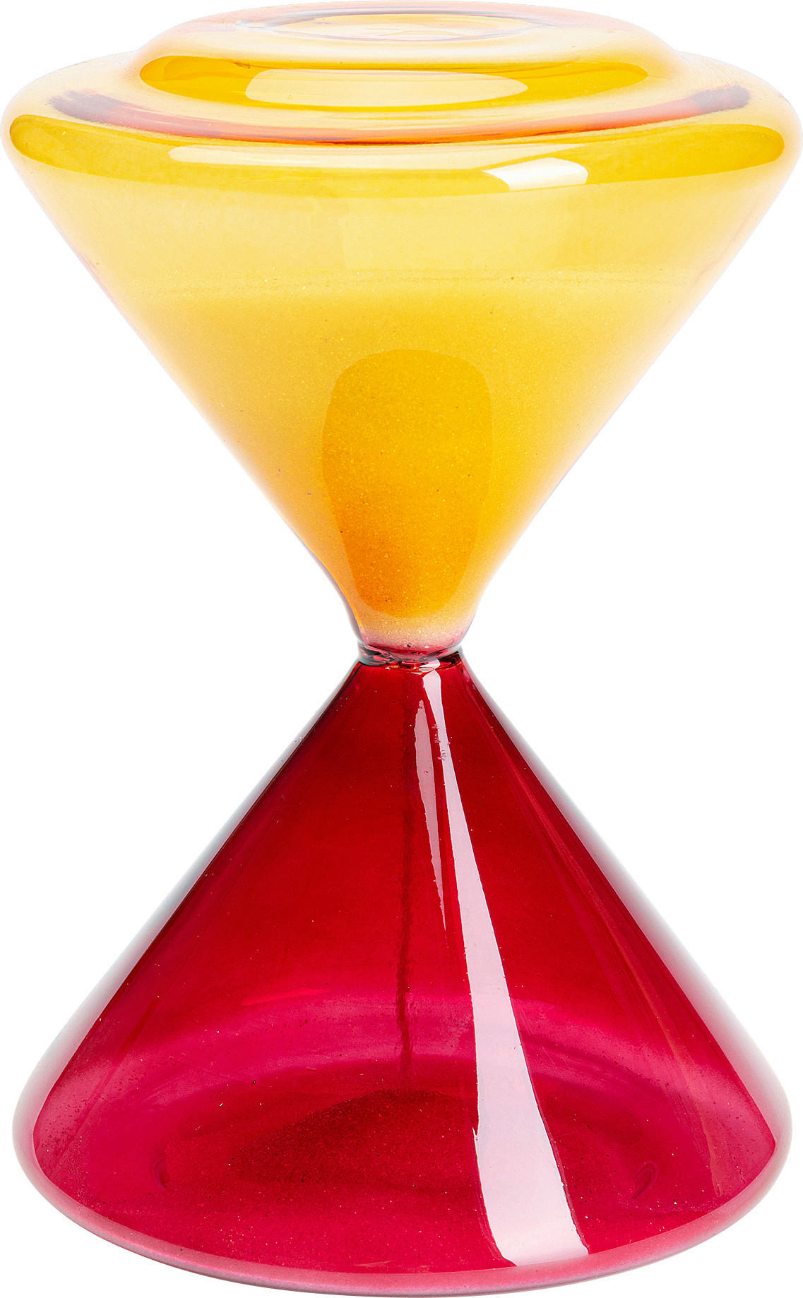 SANDUHR  Orange, Rot  - Rot/Orange, Basics, Glas (12/18/12cm) - Kare-Design
