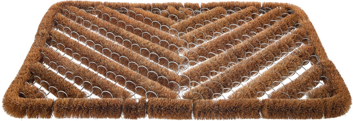 FUSSMATTE  40/60 cm  Naturfarben  Abstraktes  - Naturfarben, KONVENTIONELL, Naturmaterialien (40/60cm) - Esposa
