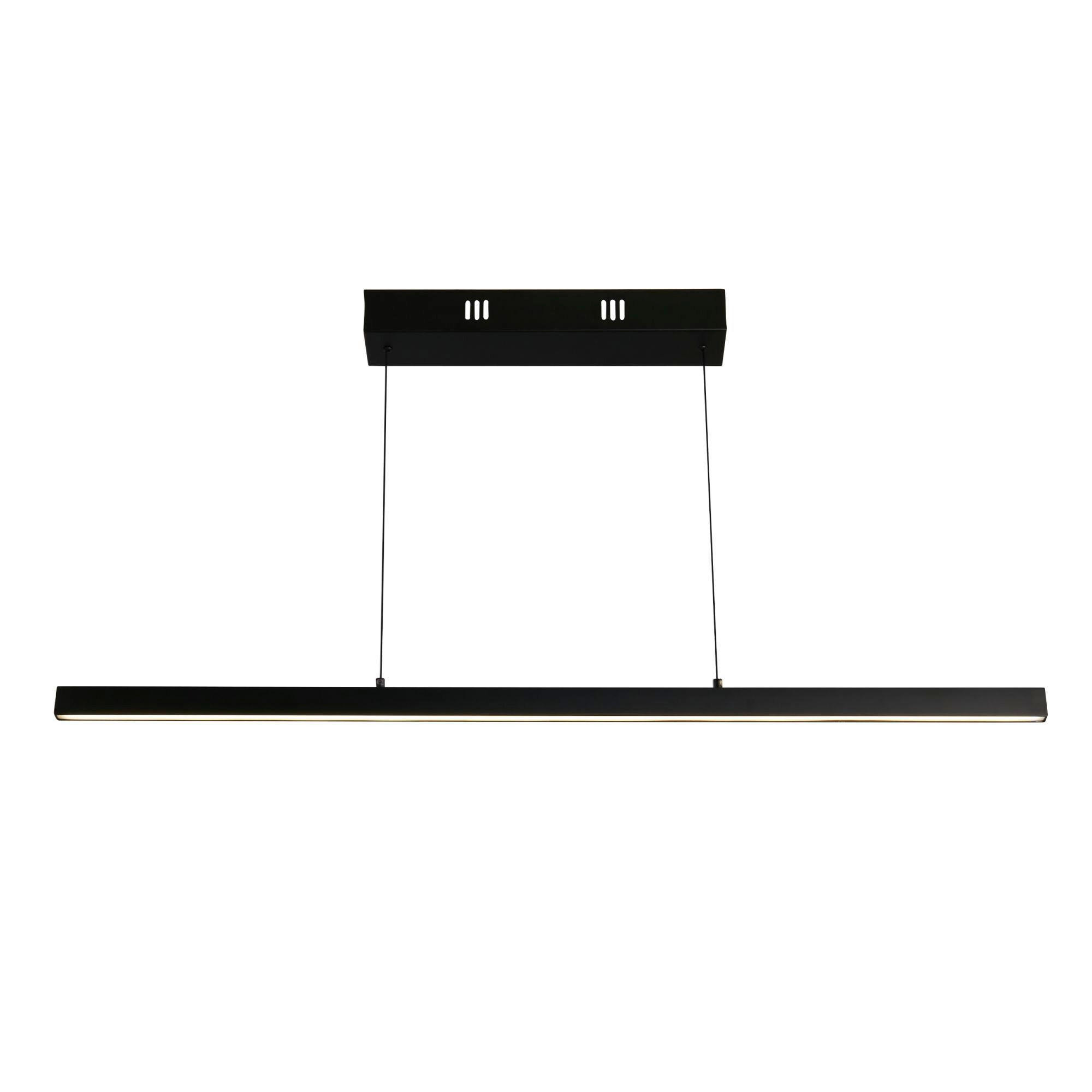 Searchlight Led-Hängeleuchte Leyla Pendant Schwarz 8x190x101 cm