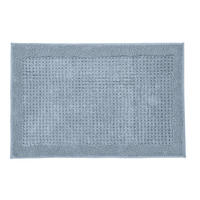 BADTEPPICH Blau 60/60 cm  - Blau, Basics, Kunststoff/Textil (60/60cm) - Kleine Wolke