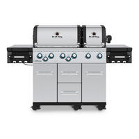 PLINSKI ŽAR  IMPERIAL - barve nerjavečega jekla, Basics, kovina (178/125cm) - Broil King