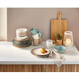 KOMBISERVICE Urban Life 24-teilig  - Türkis/Taupe, Design, Keramik - Landscape