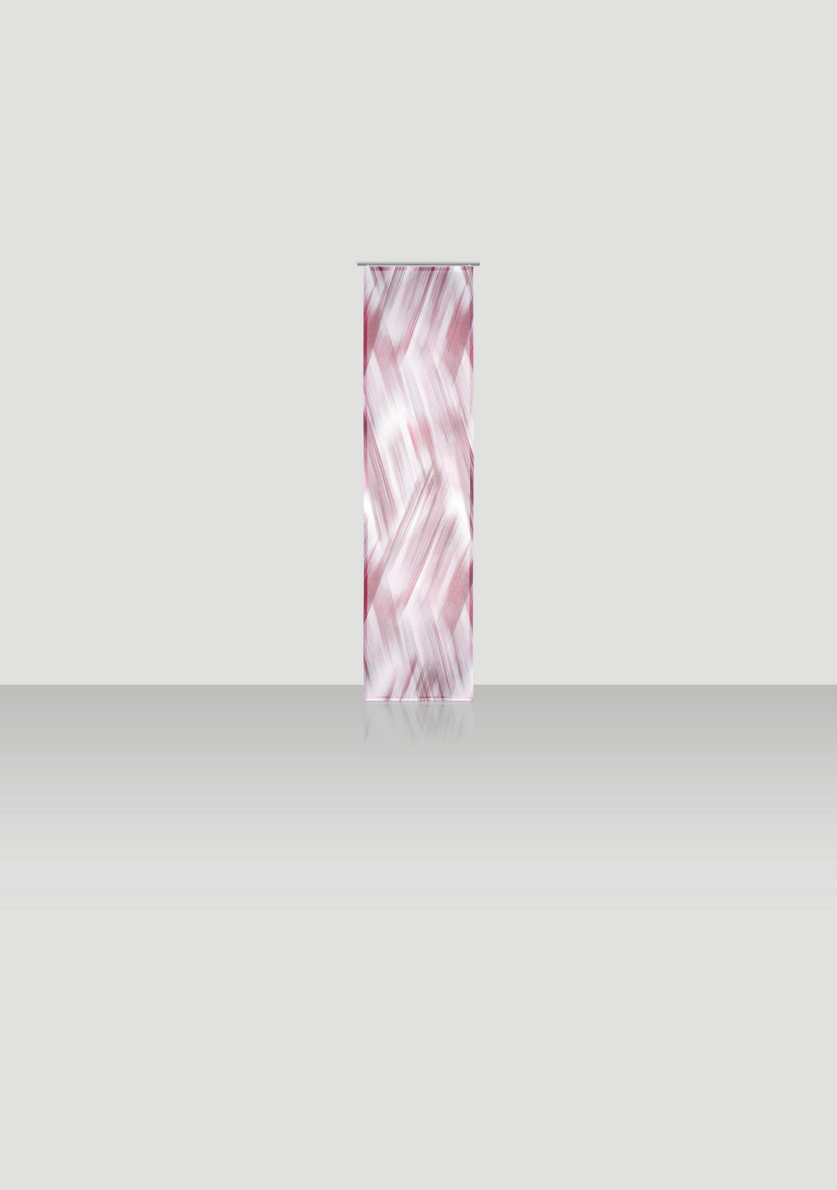 FLÄCHENVORHANG   halbtransparent  60/245 cm   - Rot, Design, Textil (60/245cm) - Novel