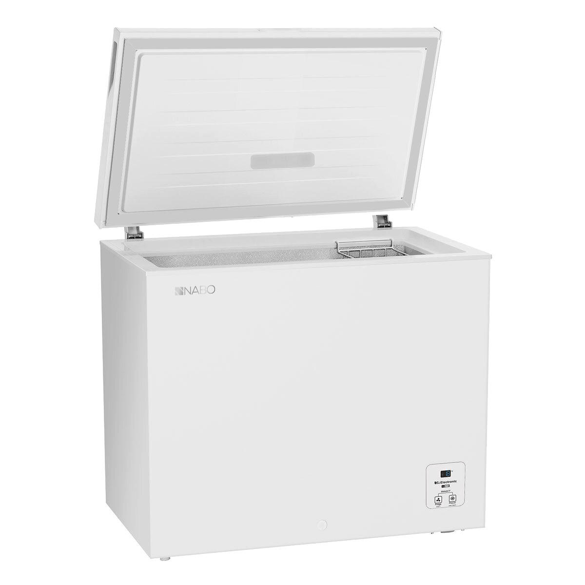 GEFRIERTRUHE GT 2053  - Weiß, Basics, Metall (89,1/85,3/55,7cm) - Nabo
