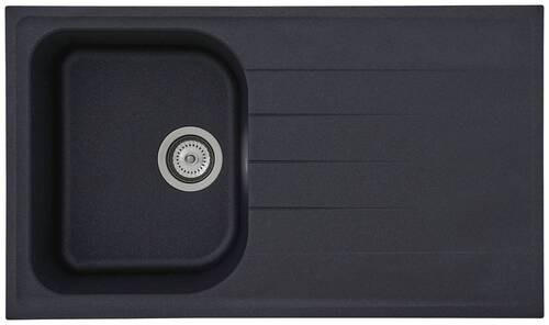 DISKHO 1725ORLANDO86X50S  - svart, Trend, sten (86/20,9/50cm) - Respekta