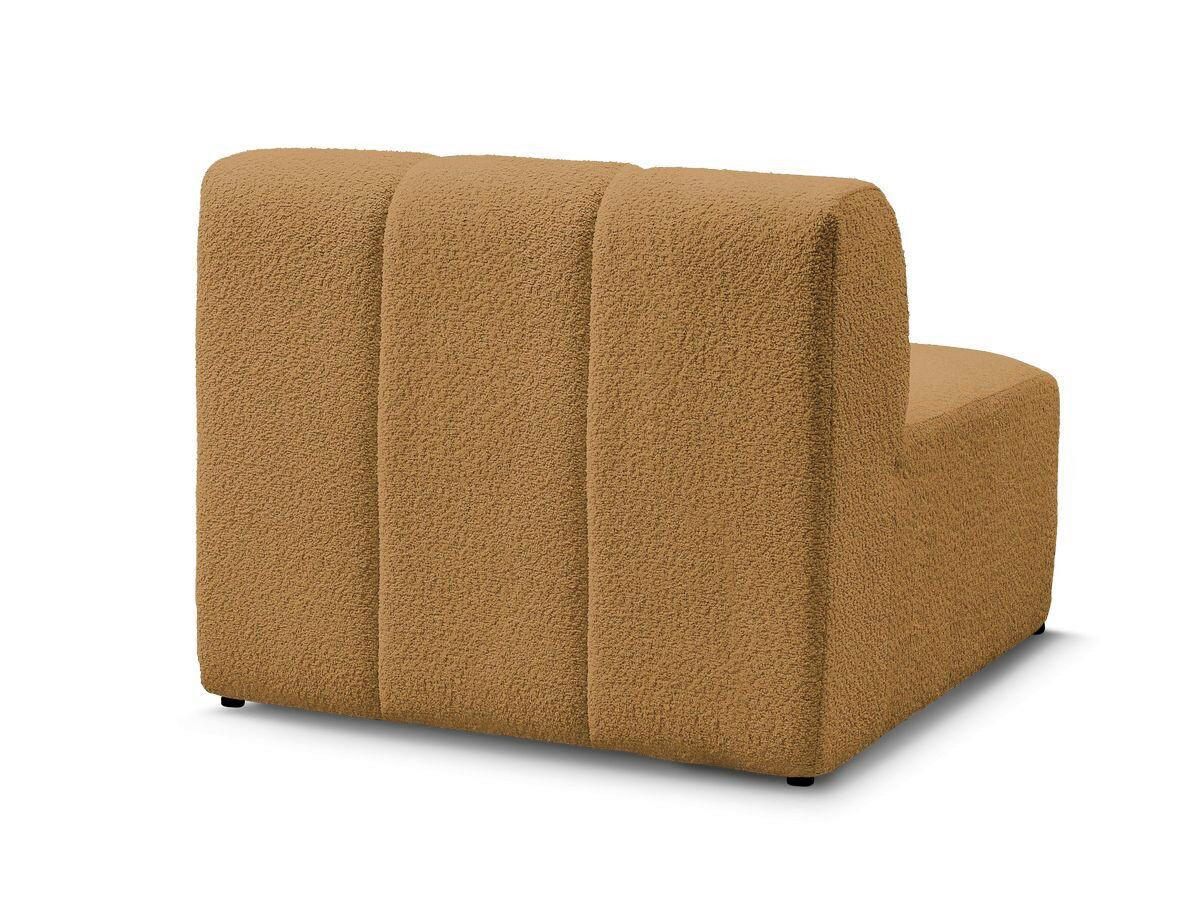 SOFAELEMENT ANNECY Bouclé Gelb  - Gelb/Schwarz, MODERN, Kunststoff/Textil (91/72/91cm)